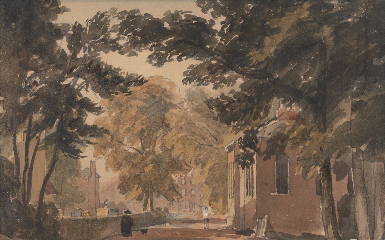 Uma rua no Harborne de David Cox