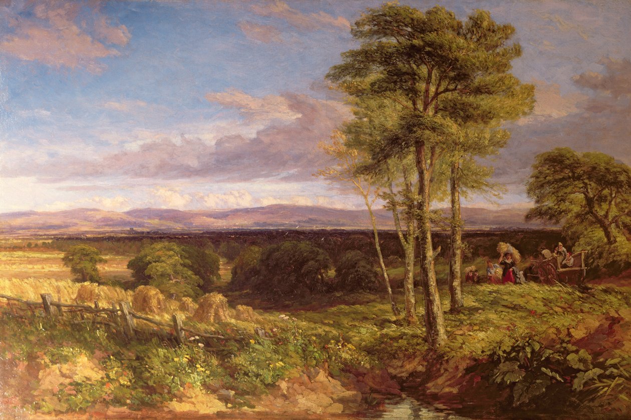 Um Vale de Clwyd, 1846 de David Cox