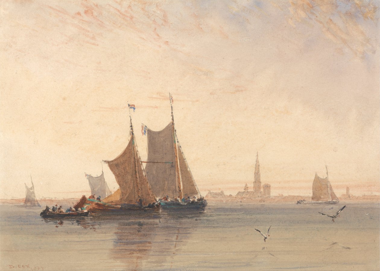 Antuérpia, manhã de David Cox