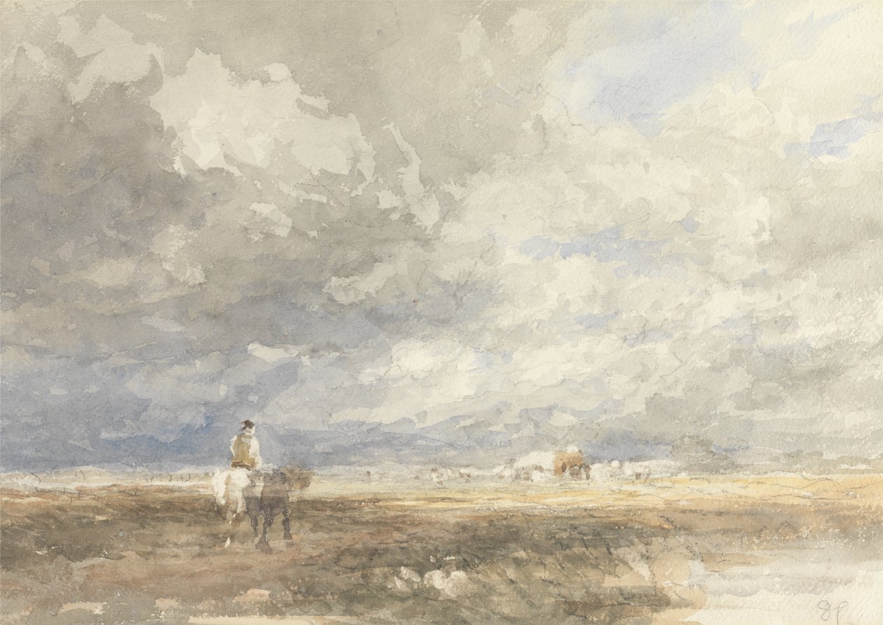 Indo para o Hayfield de David Cox