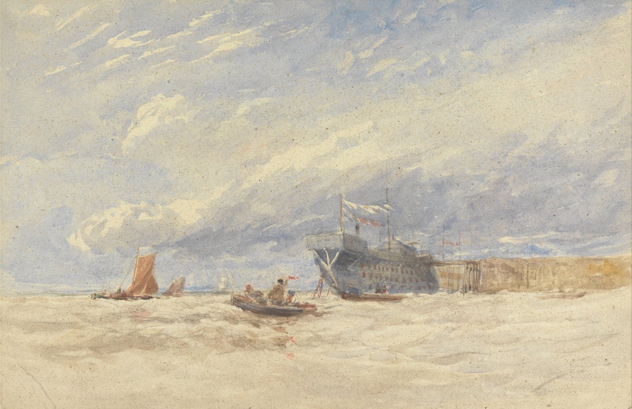 Na Medway de David Cox