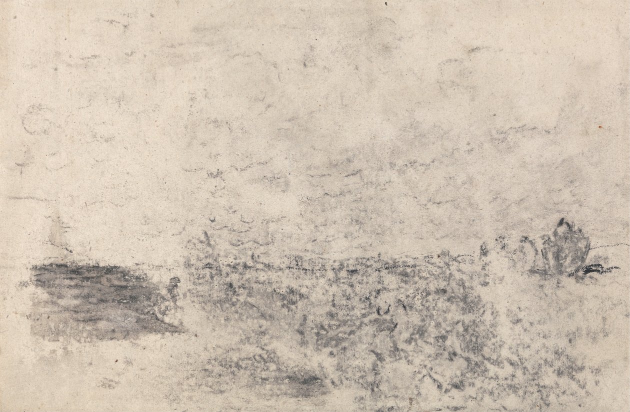 O vento no charneca de David Cox