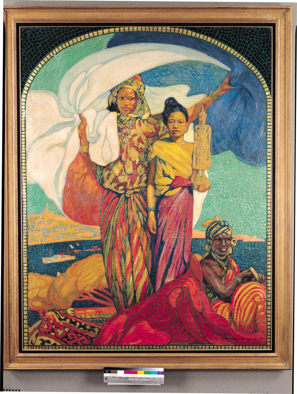 Exposição Colonial Nacional, Marselha, 1922 (ver também 161093) de David Dellepiane