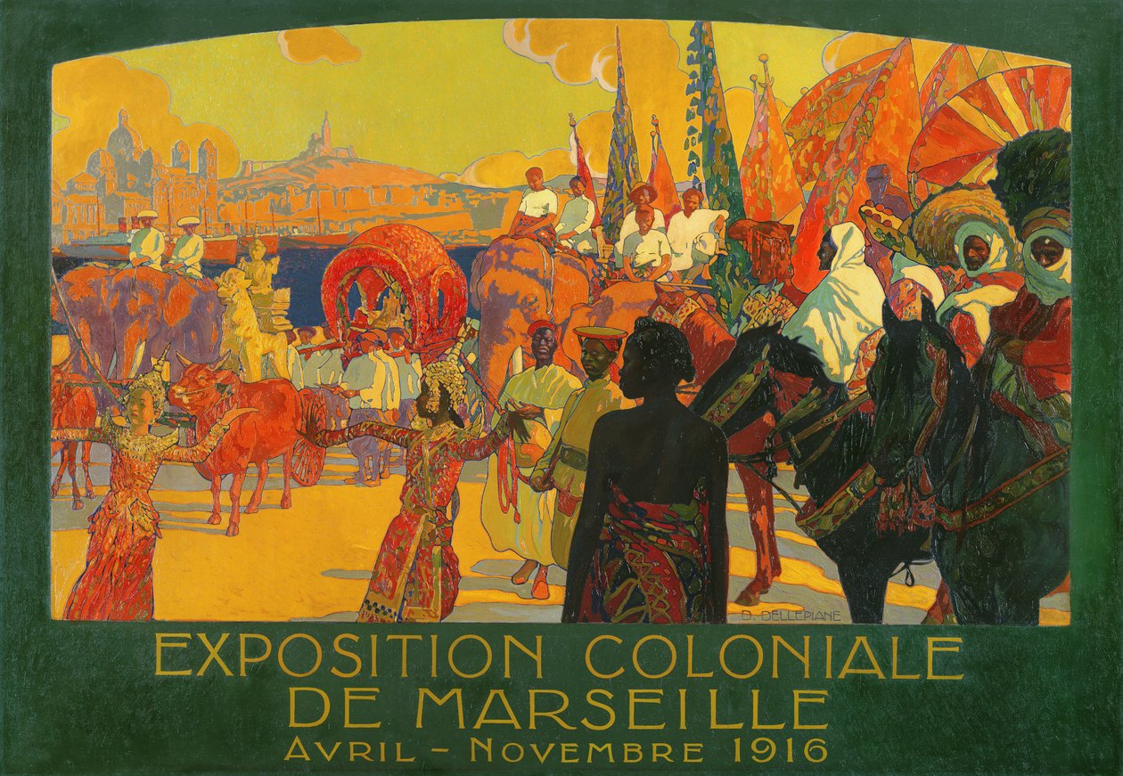 A Exposição Colonial Nacional, Marselha, abril-novembro de 1916, 1922 de David Dellepiane