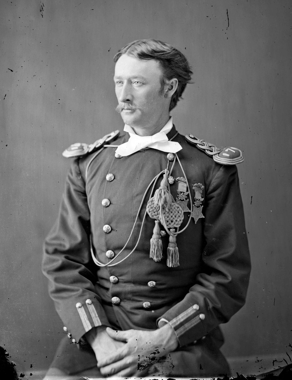 Capitão Tom Custer, 1870 de David Frances Barry