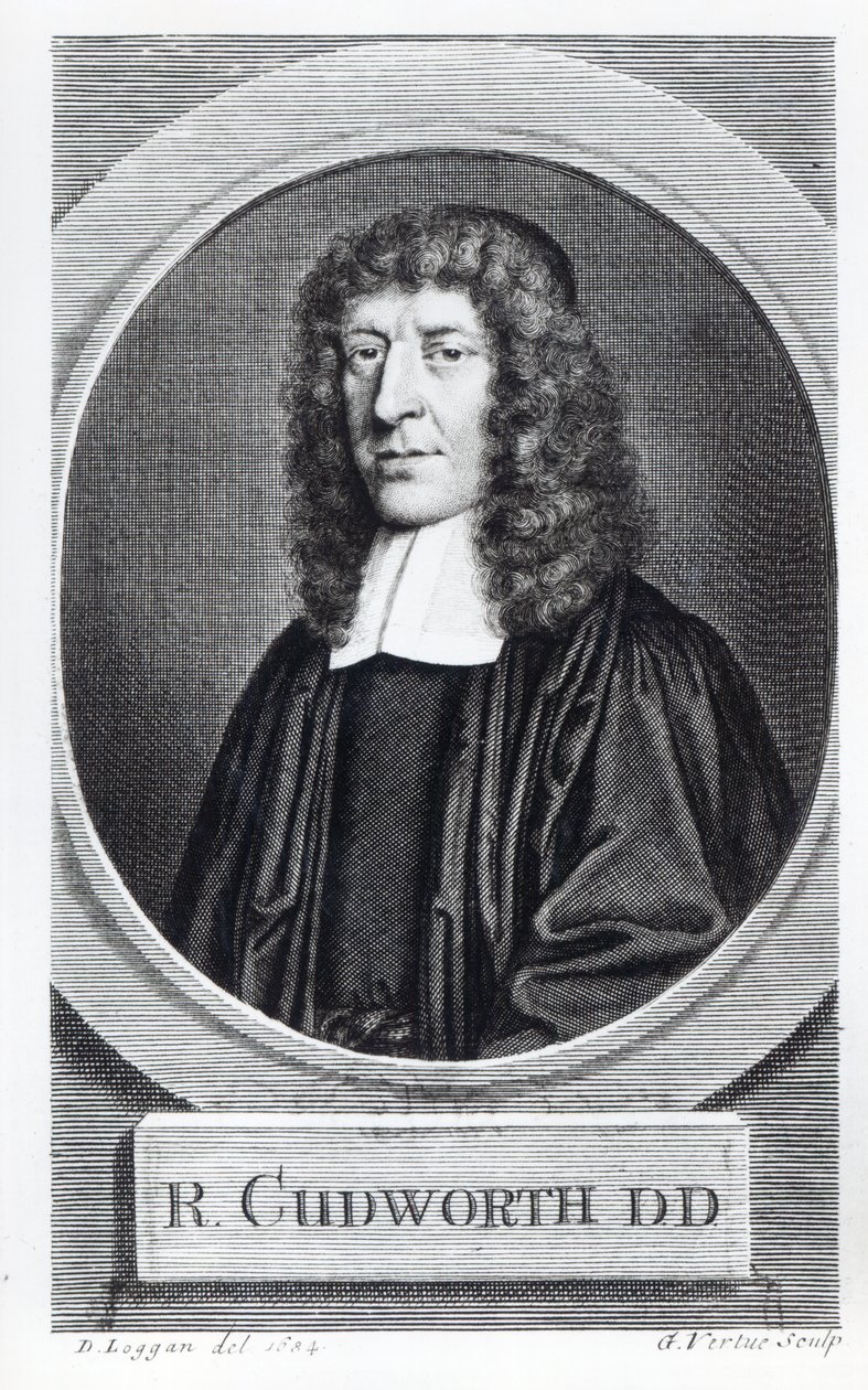 Ralph Cudworth, gravado por George Vertue de David Loggan