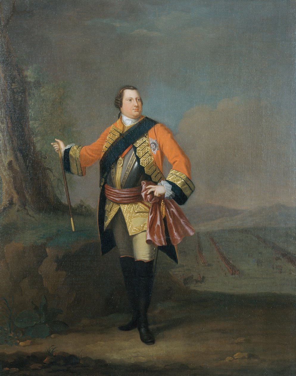 William Augustus (1721-65) Duque de Cumberland, c.1750 de David Morier