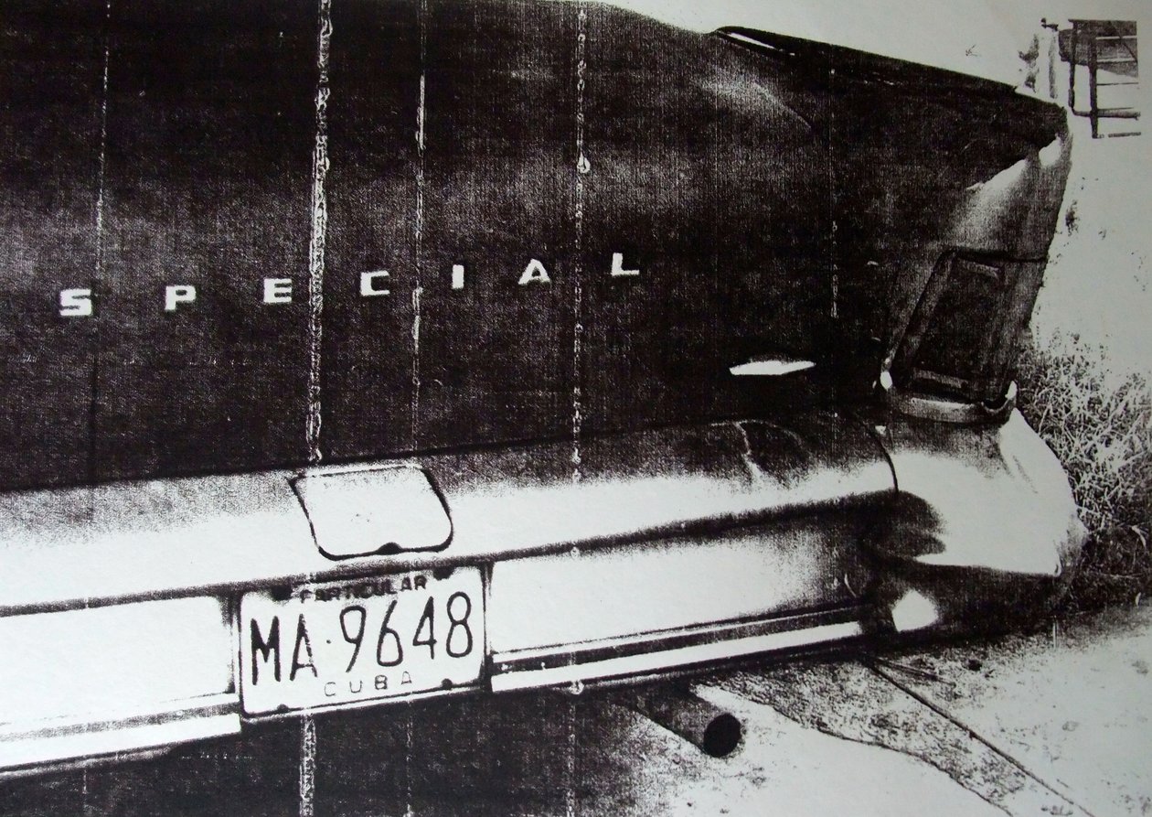Carro preto e branco de David Studwell