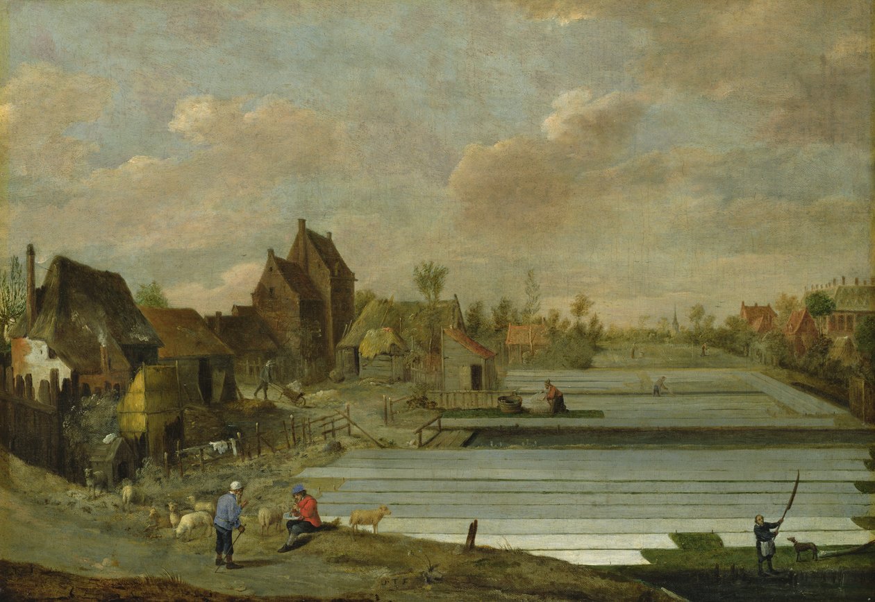The Bleachery de David Teniers the Younger