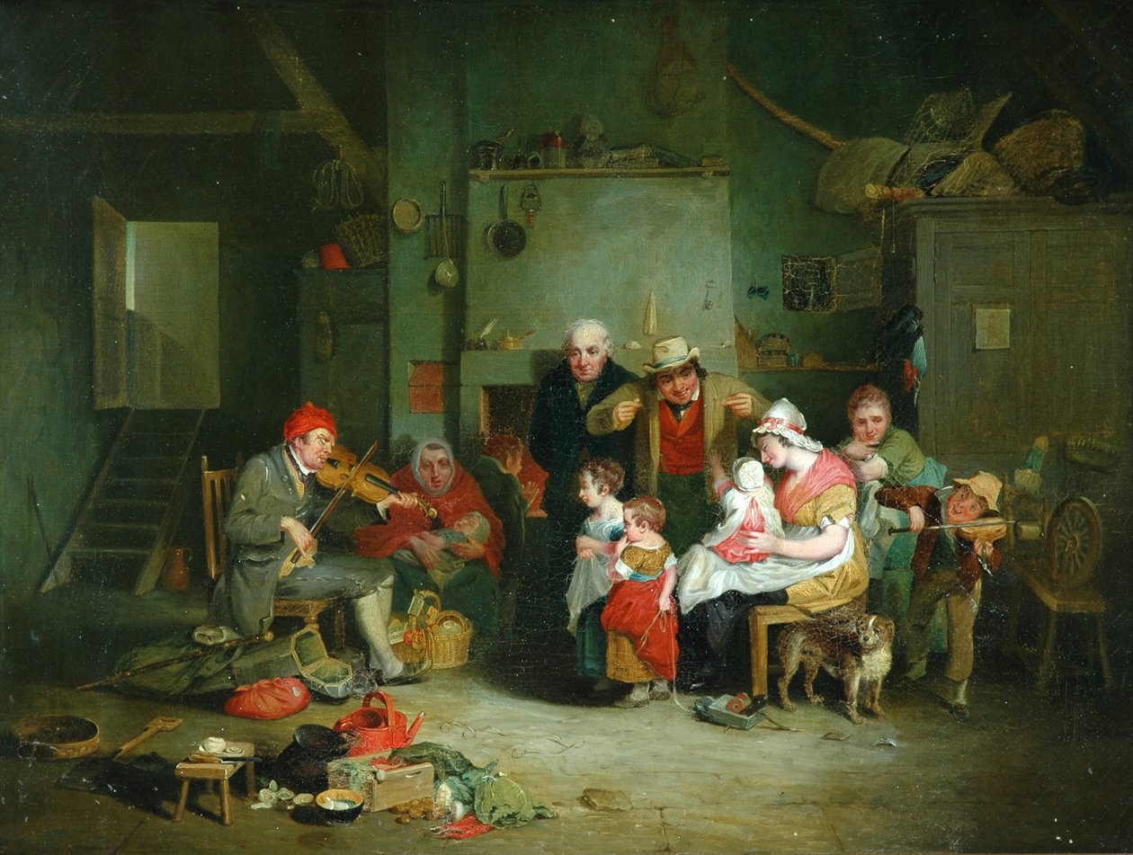 O violinista cego de David Wilkie