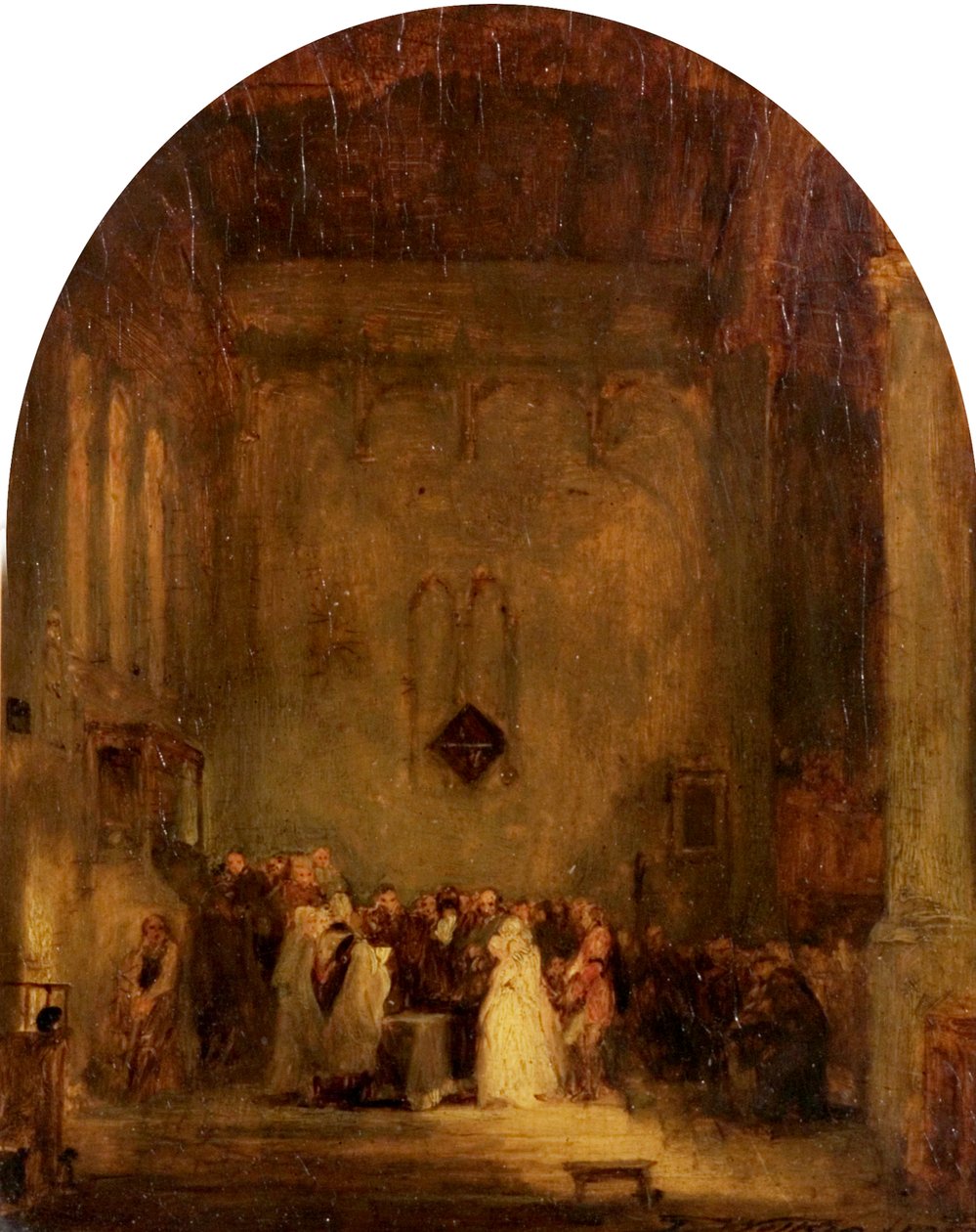A sepultura dos soldados, 1813 de David Wilkie