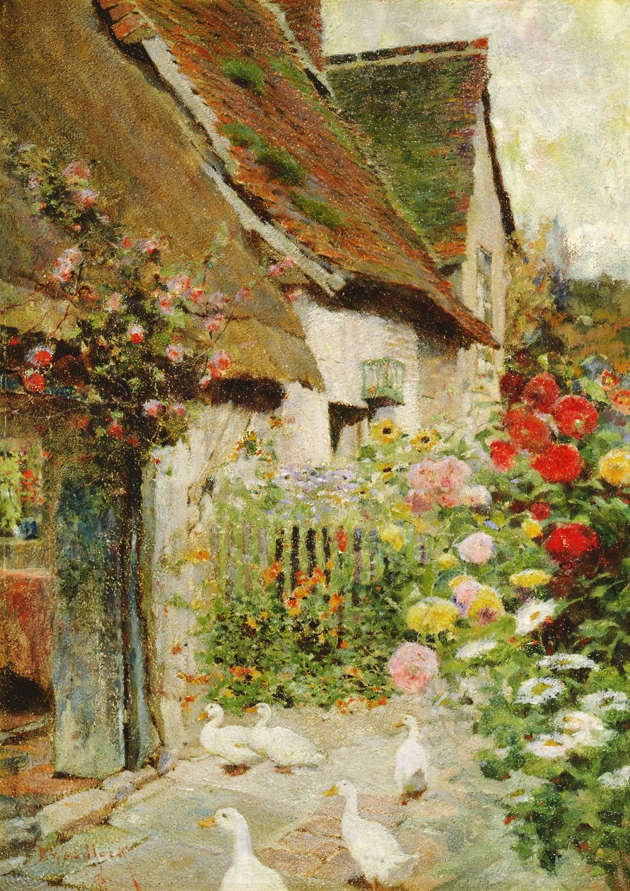 Uma porta de casa de campo de David Woodlock