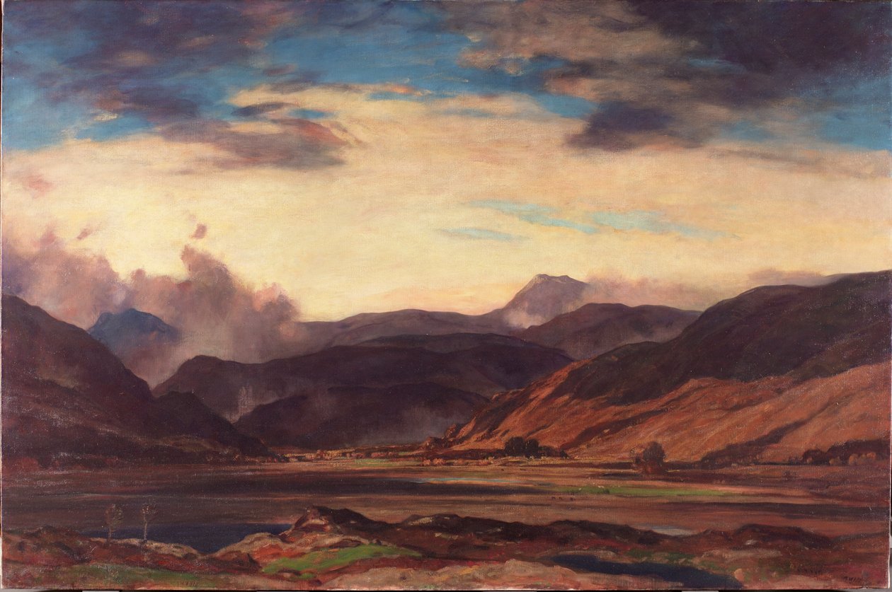 Balquhidder, Stirlingshire, c.1916 de David Young Cameron