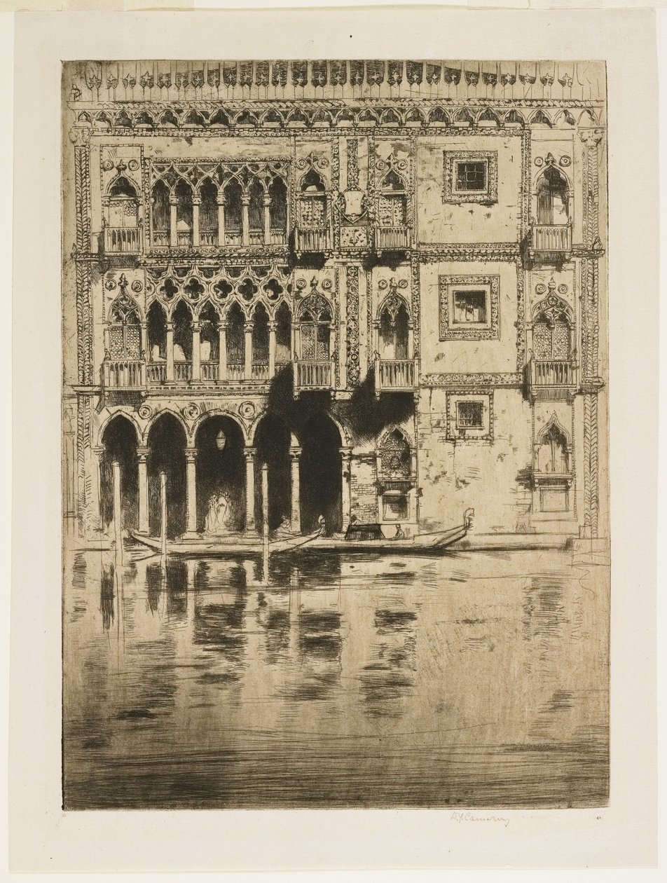 Ca d&39;Oro, 1900 de David Young Cameron