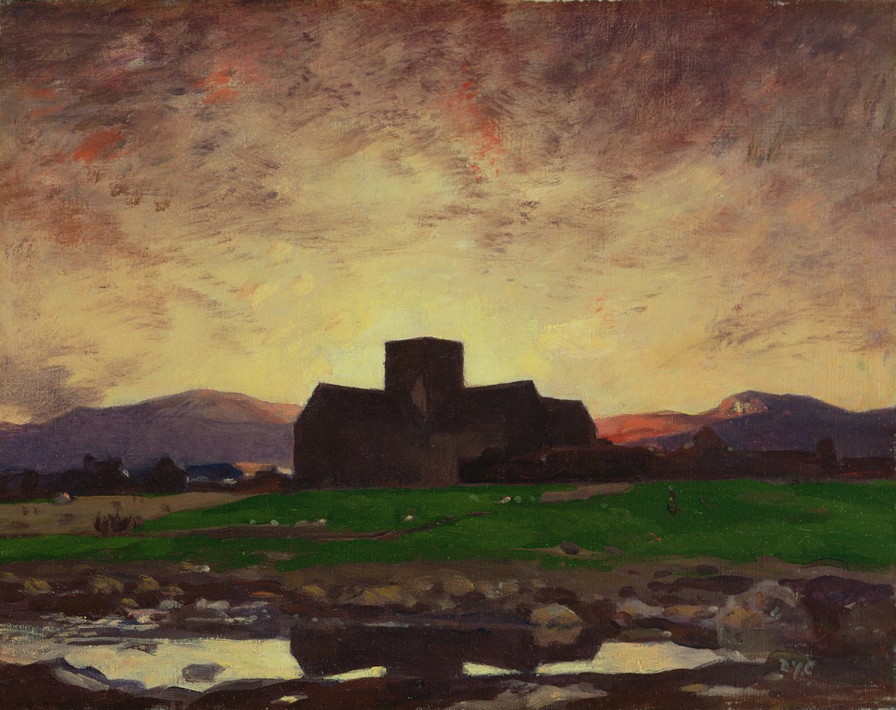 Pôr do sol, iona de David Young Cameron