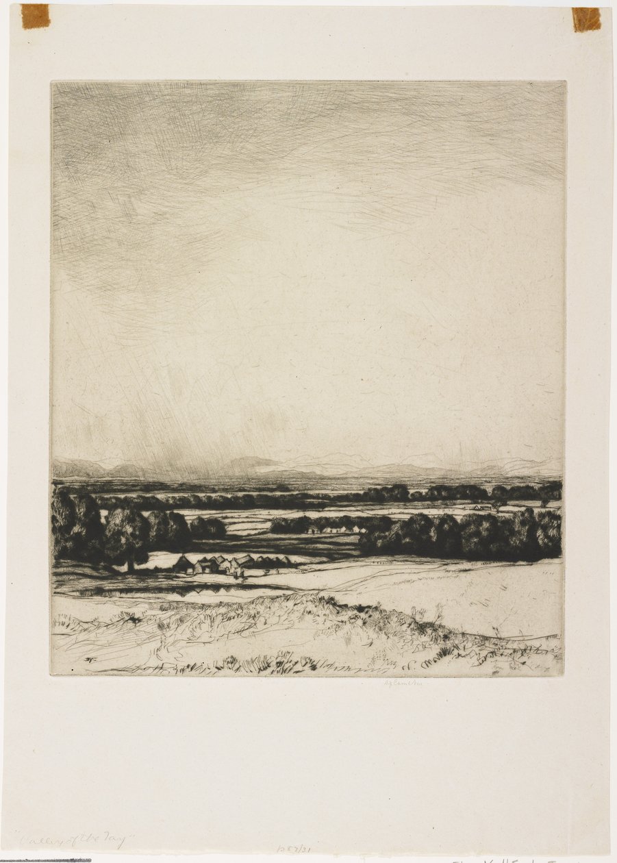 O Vale do Tay, 1931 de David Young Cameron