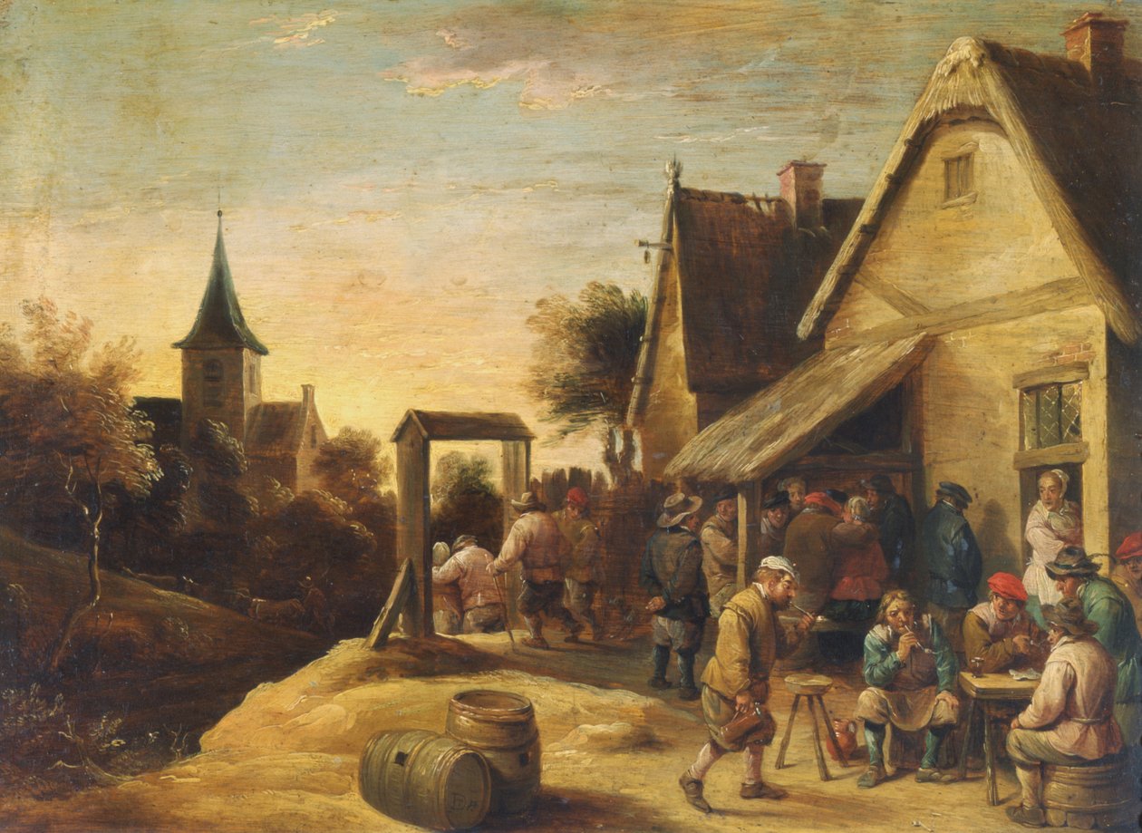 Taverna no Campo de David Teniers the Younger