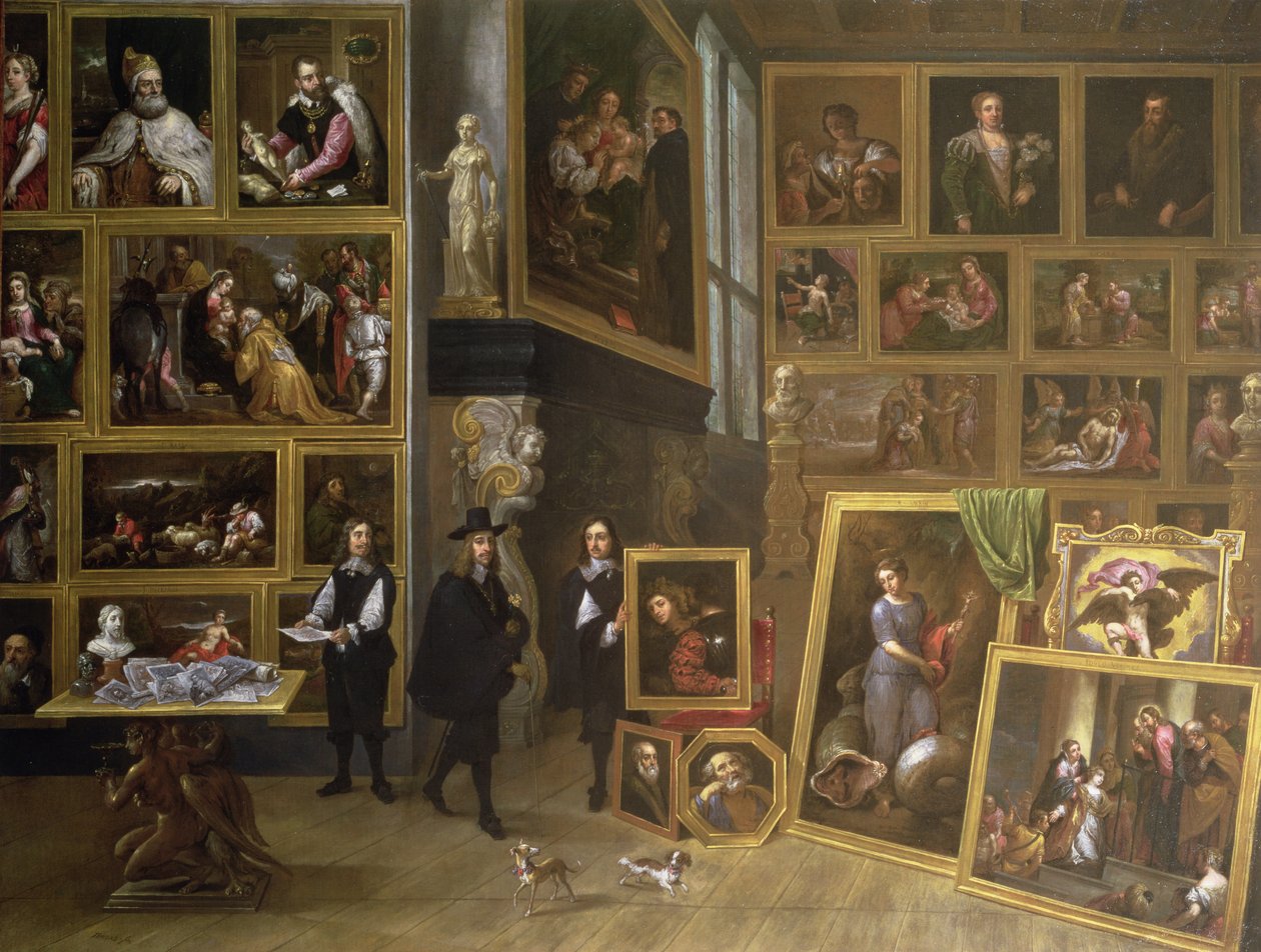 A galeria de imagens do arquiduque Leopold Wilhelm (1614-1661) de David Teniers the Younger