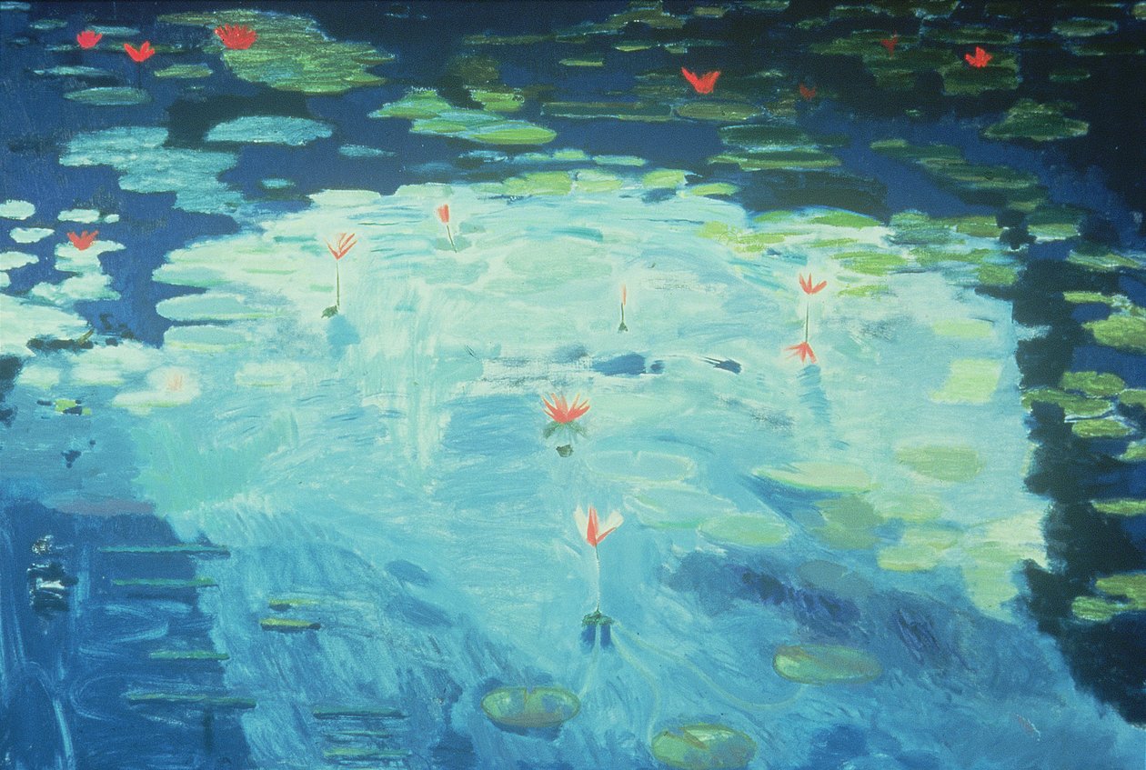 O lago Waterlily Pond de David Alan Redpath Michie
