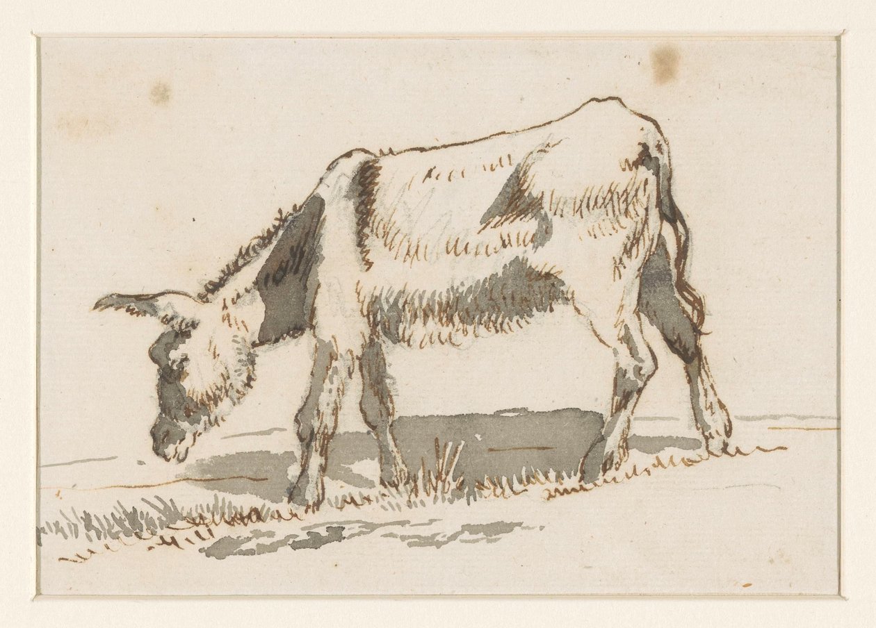 Burro de pastoreio, a partir da esquerda de David Alphonse de Sandoz Rollin
