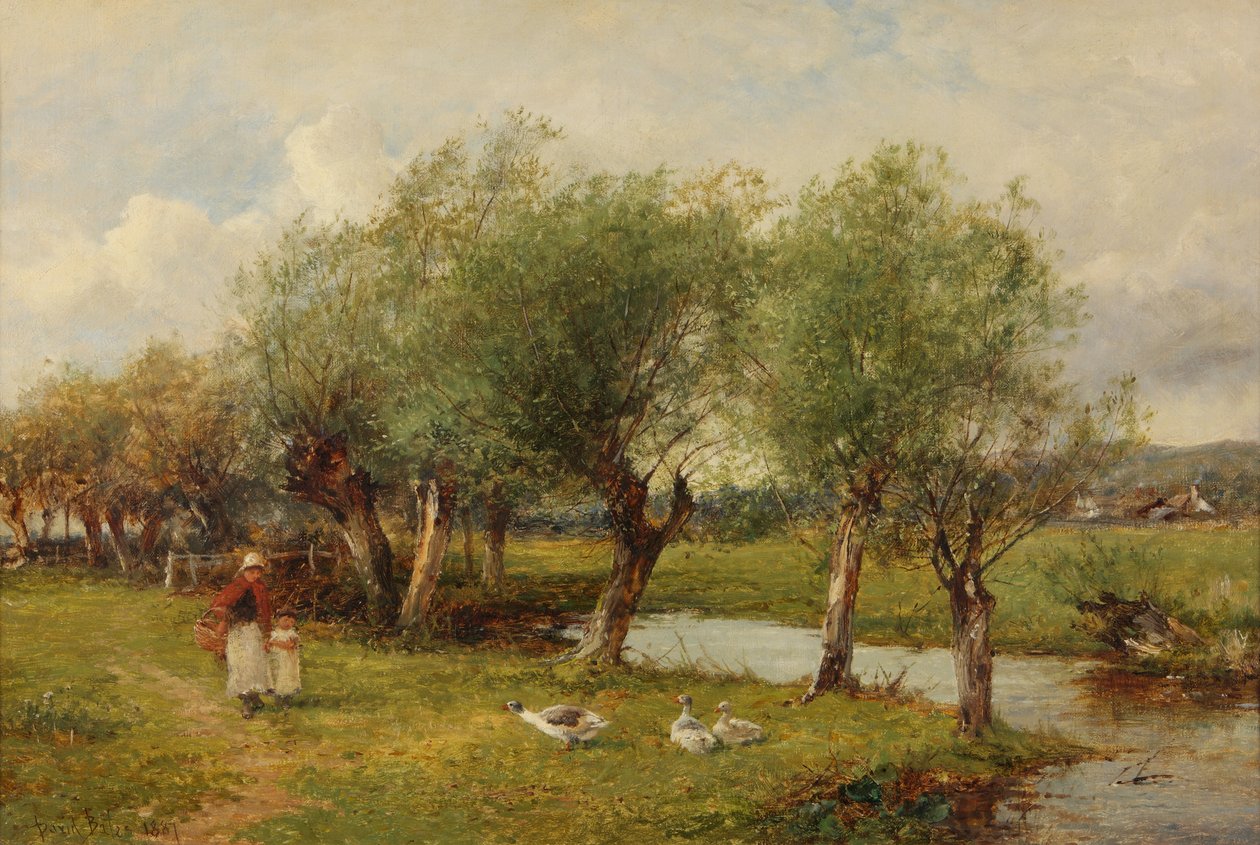 Alimentando os gansos de David Bates
