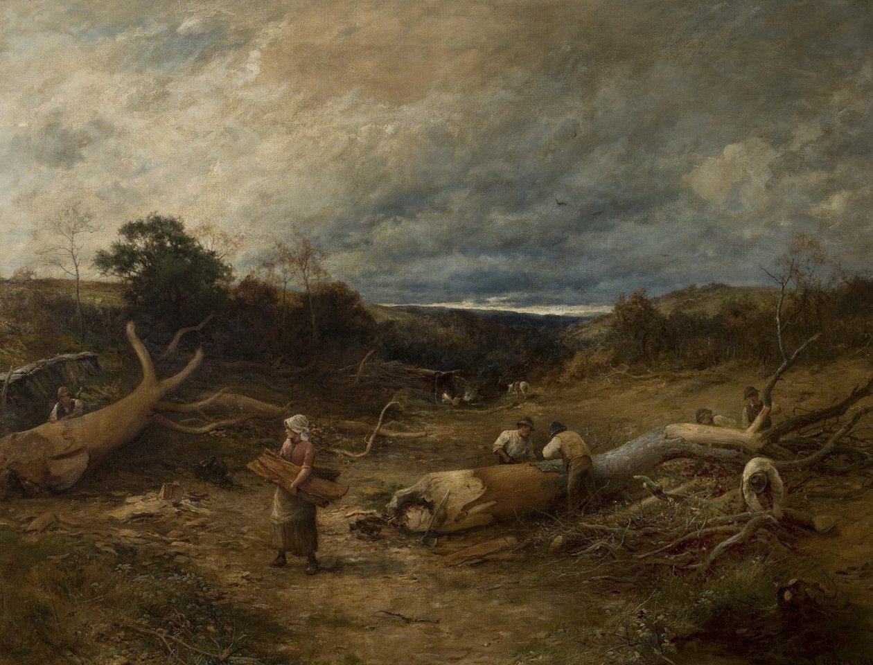 Corações de Carvalho, 1891 de David Bates