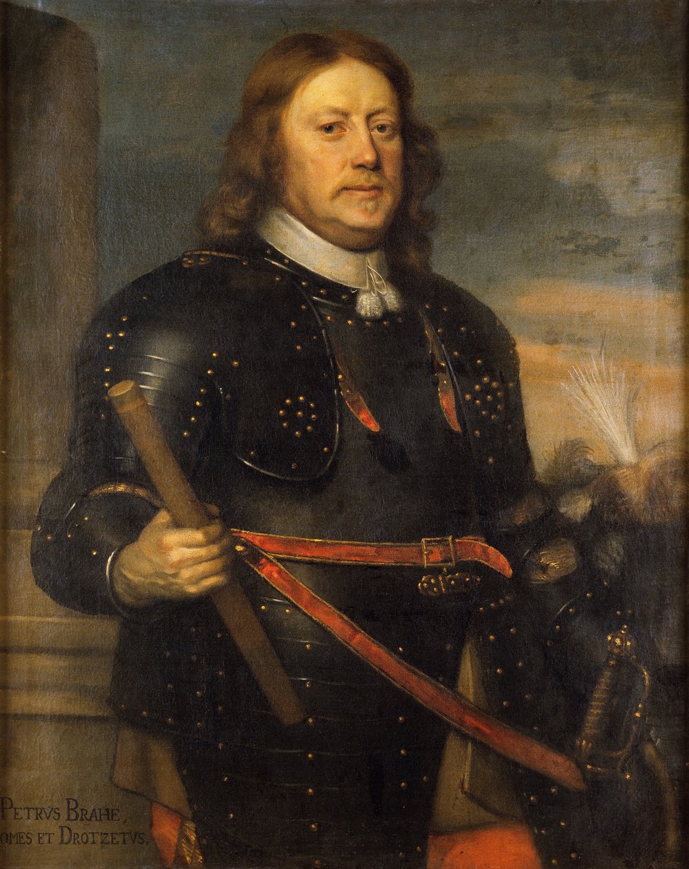 Conde Per Brahe, o Jovem, c.1650 (óleo sobre tela) de David Beck