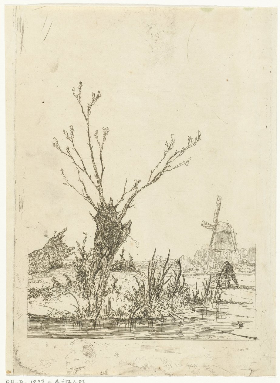 paisagem de inverno de David Bles