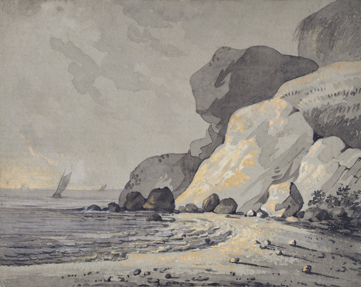 Cena Costeira de David Cox