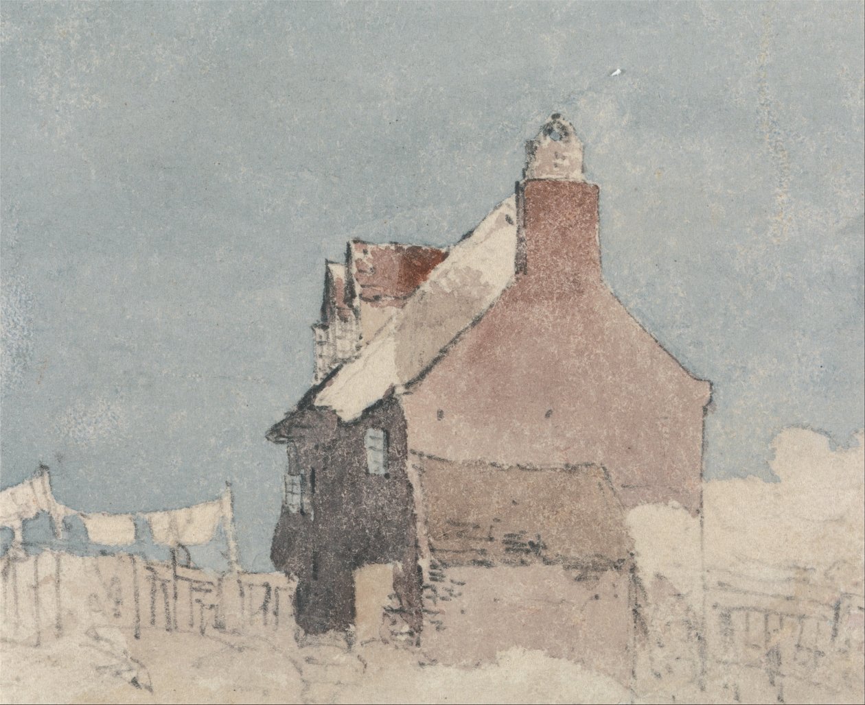 Casa de campo em Northfleet, Kent de David Cox