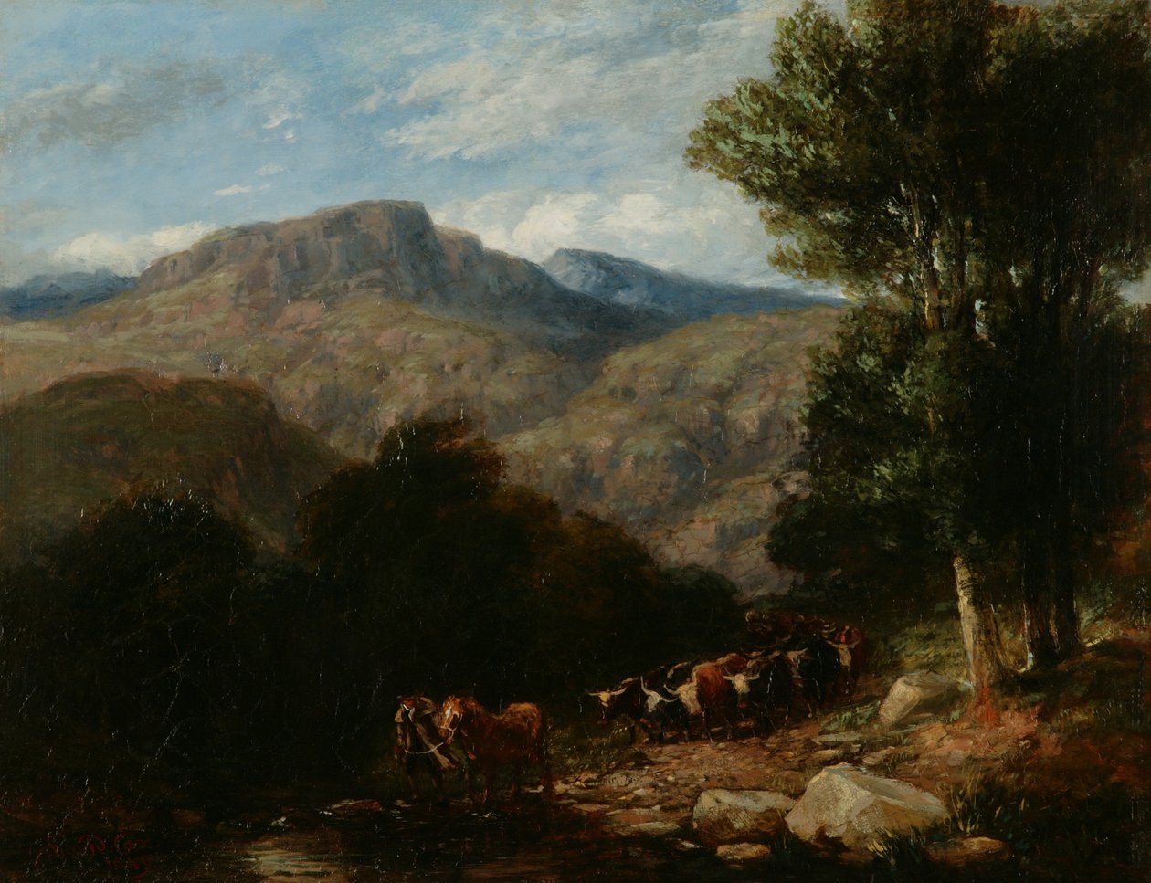 Atravessar o Ford de David Cox