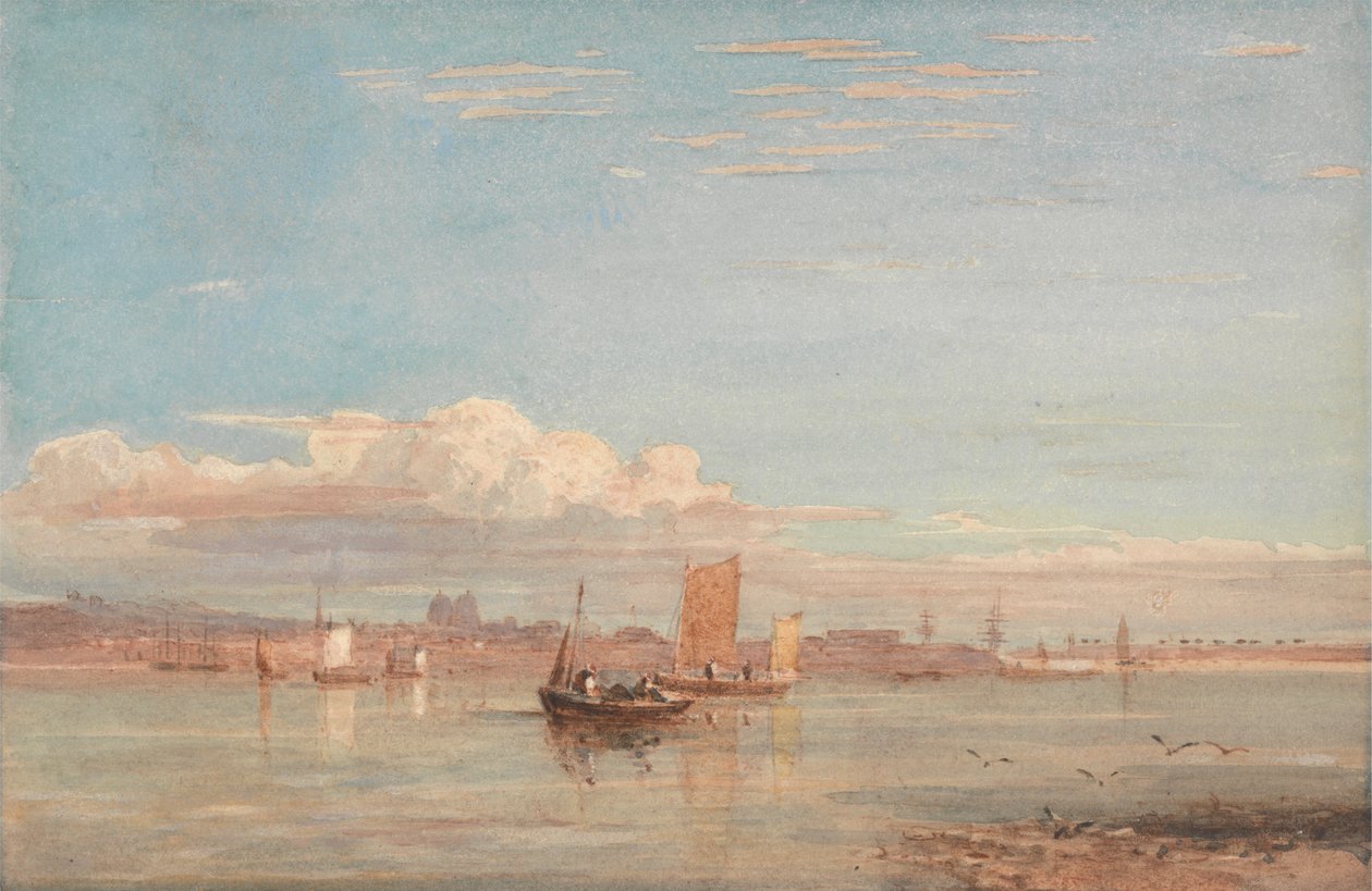 Hospital Greenwich da Trincheira de Woolwich de David Cox