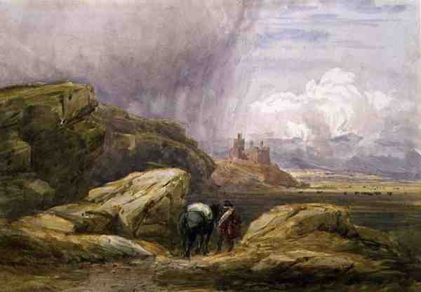 Castelo de Harlech de David Cox