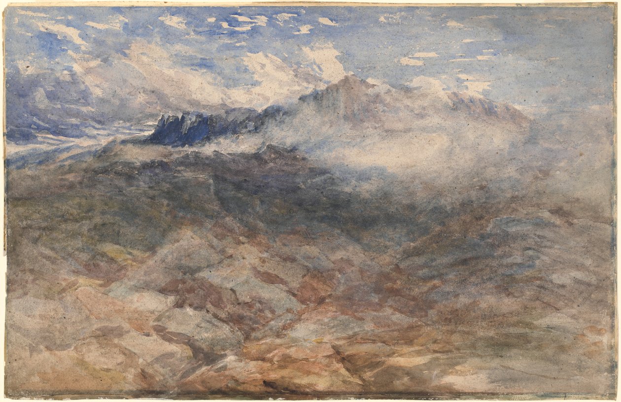 Alturas da montanha, Cader Idris de David Cox