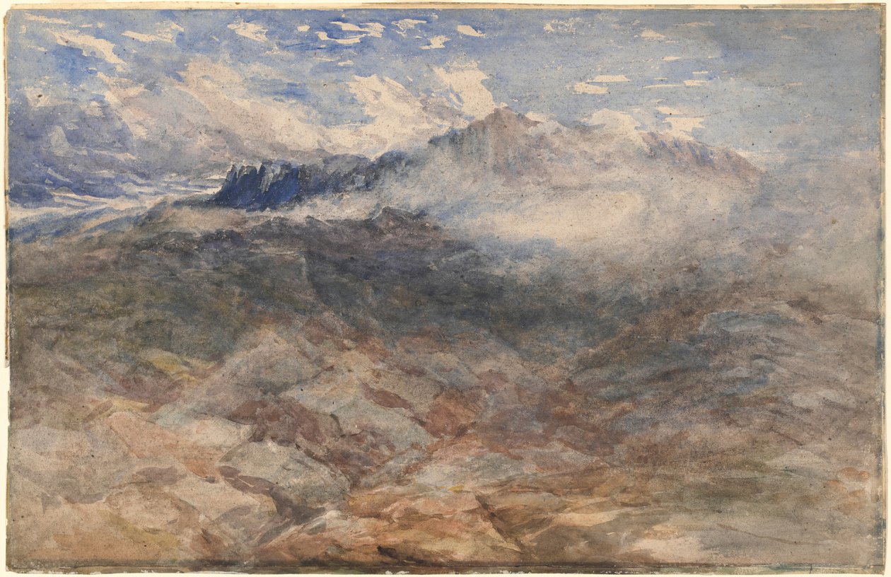 Alturas montanhosas, Cader Idris de David Cox