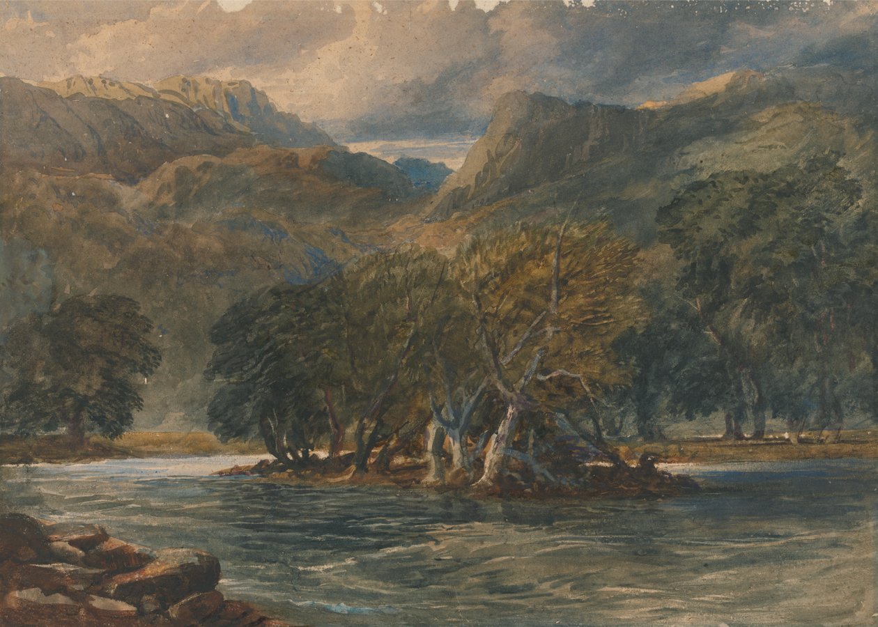 No rio Conway, País de Gales do Norte de David Cox