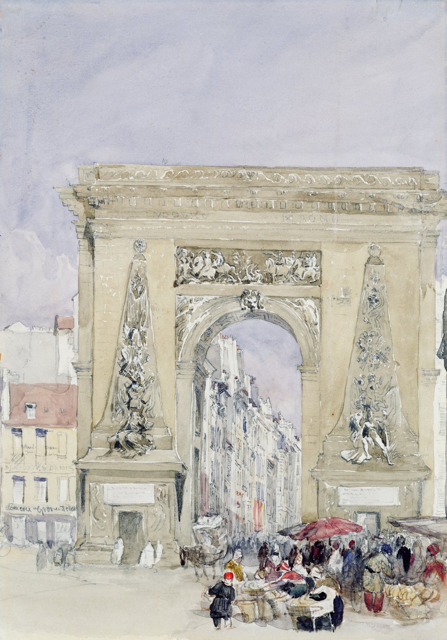 Portão de St. Denis de David Cox