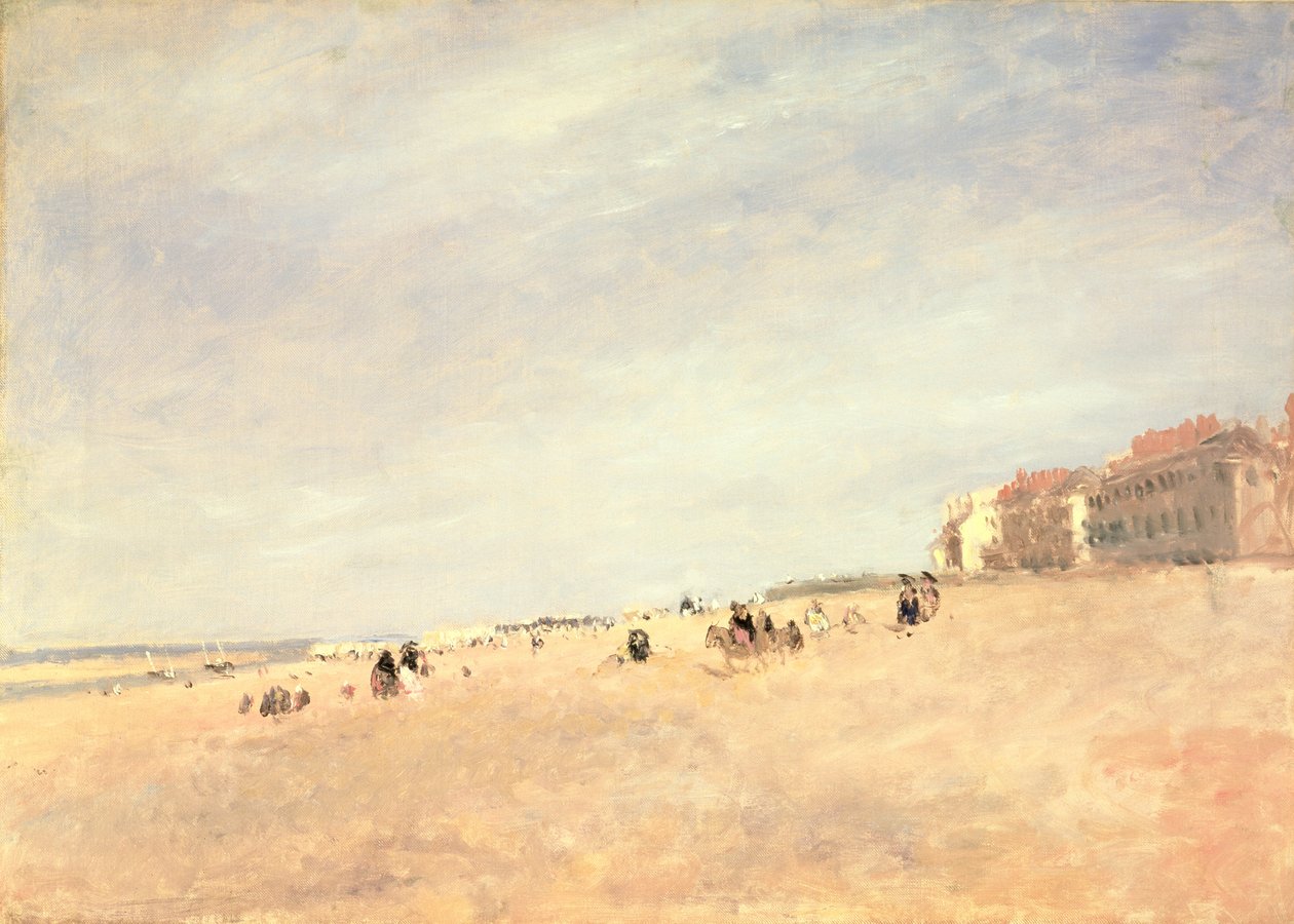 Rhyl Sands, c.1854 (óleo sobre tela) de David Cox