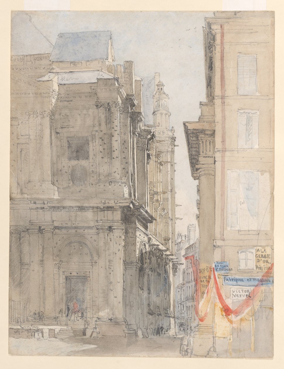 St. Eustache, Paris de David Cox