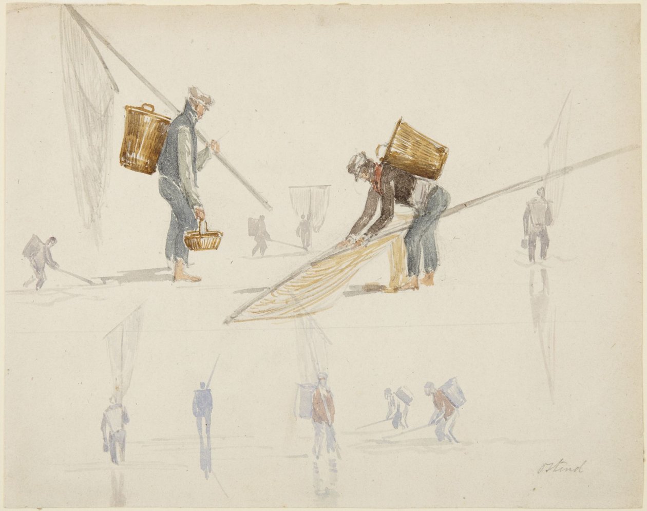 Estudos sobre pescadores de David Cox