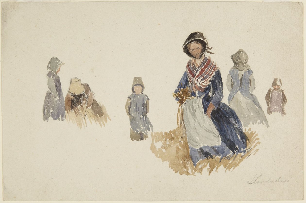 Estudos de mulheres de David Cox