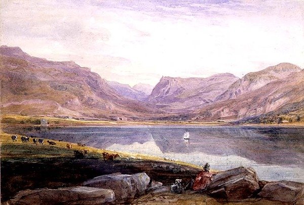 Tal-y-llyn, Gales do Norte de David Cox