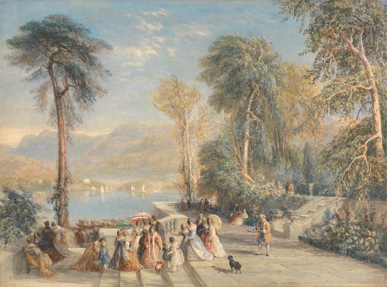 Windermere Durante a Regata de David Cox
