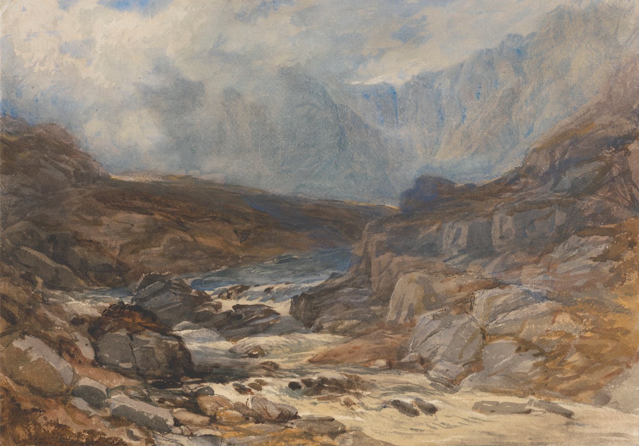 Corrente de montanha galesa de David Cox Jr.