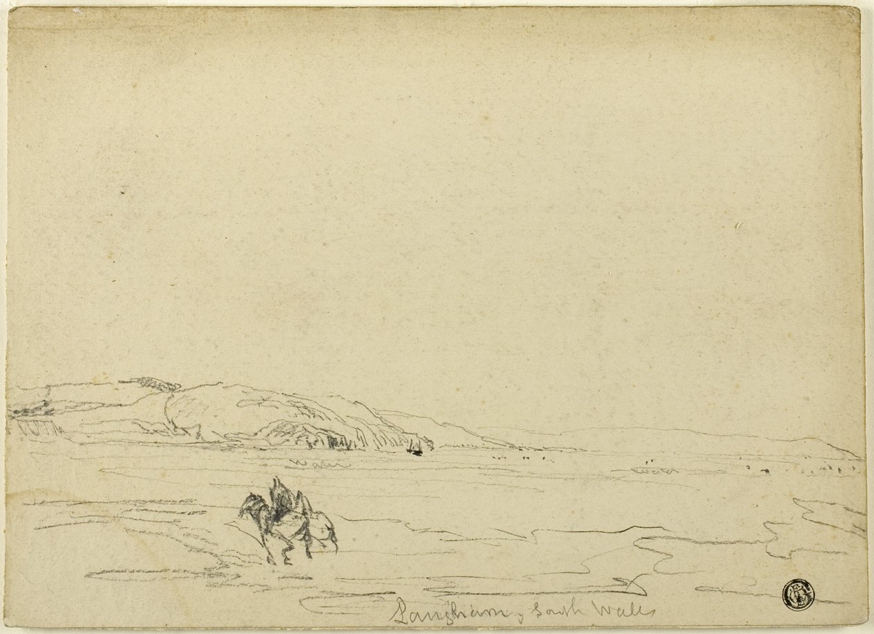 Langham, País de Gales do Sul de David Cox the elder