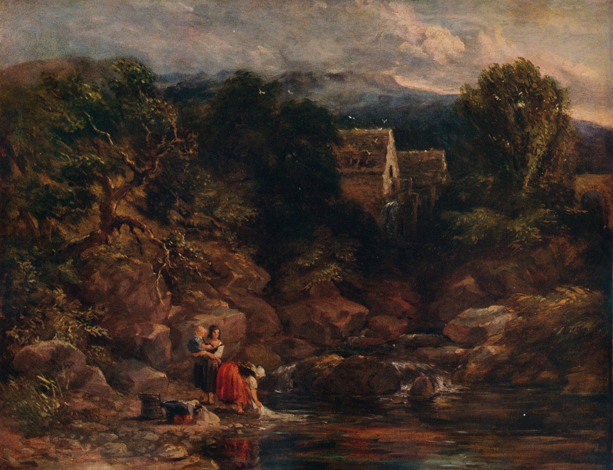 Pandy Mill, 1843 de David Cox the elder