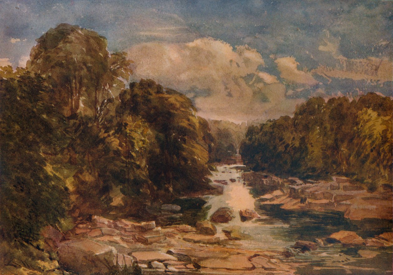 Rokeby nos Tees, c1841 de David Cox the elder