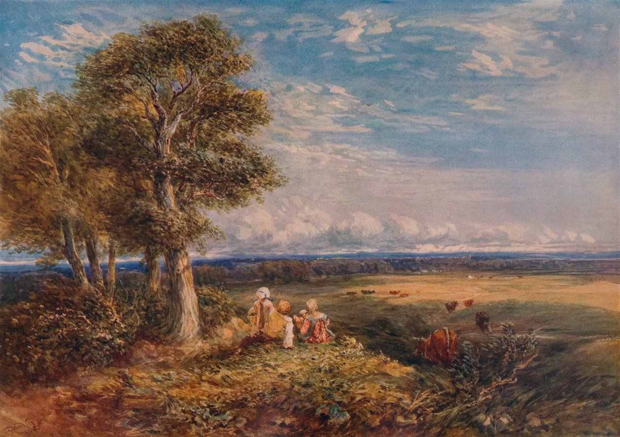 Skylark, 1848 de David Cox the elder