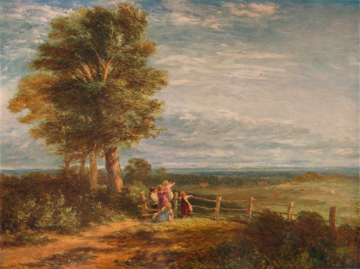 Skylark, 1849 de David Cox the elder