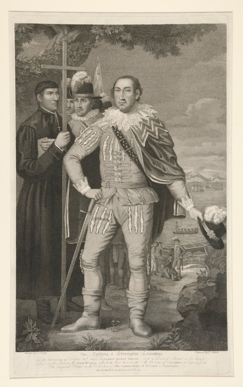 O desembarque de Cristóvão Colombo de David Edwin
